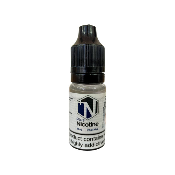 18mg Plus Nicotine Flavourless Nicotine Shot 10ml (70VG)