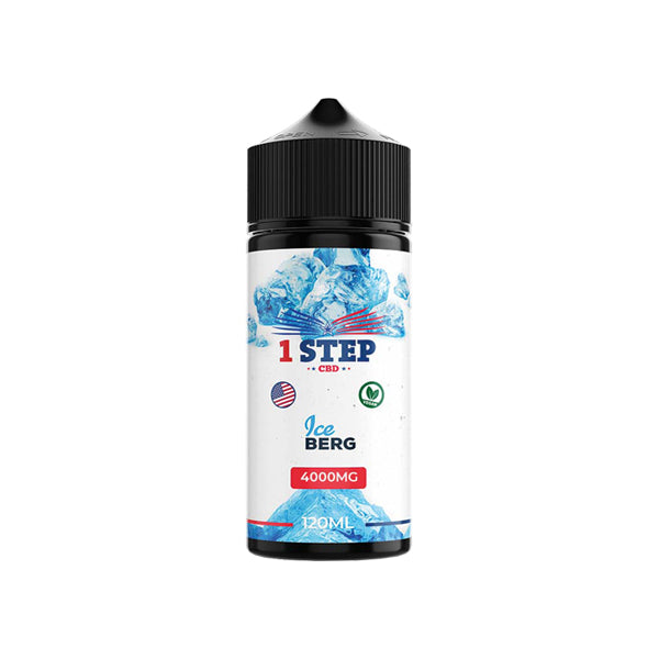 1 Step CBD 4000mg CBD E-liquid 120ml (BUY 1 GET 1 FREE)