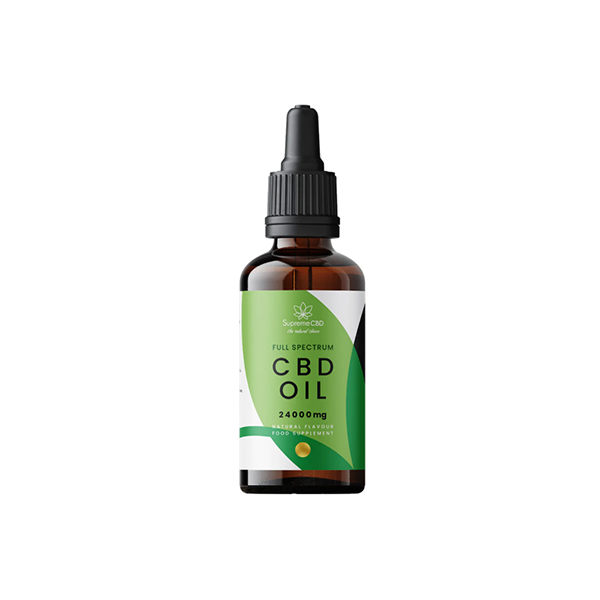 Supreme CBD 24000mg Full Spectrum CBD Tincture Oil - 100ml