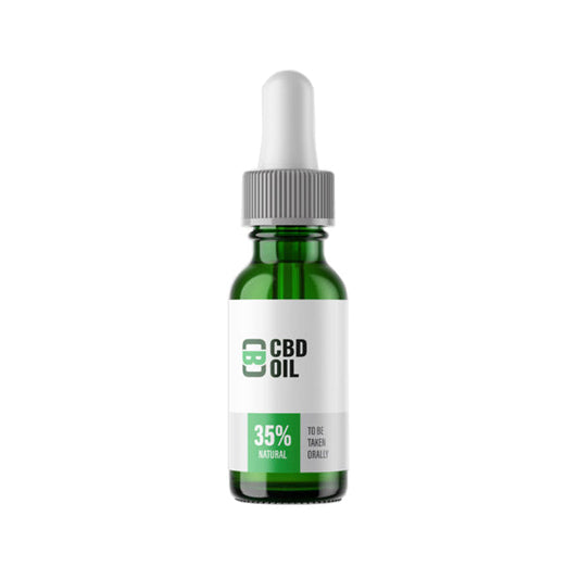 CBD Asylum 35% 3500mg CBD Oil 10ml (BUY 1 GET 2 FREE)