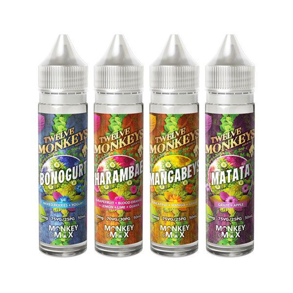 Twelve Monkeys 50ml Shortfill 0mg