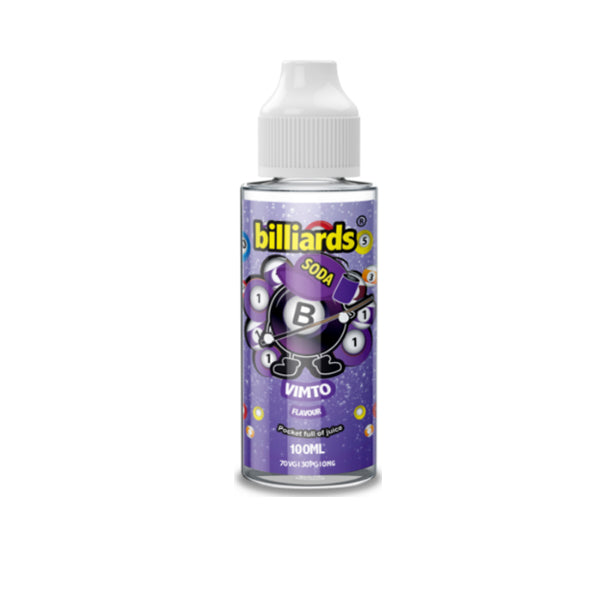 Expired :: Billiards Soda Range 0mg 100ml Shortfill (70VG/30PG)