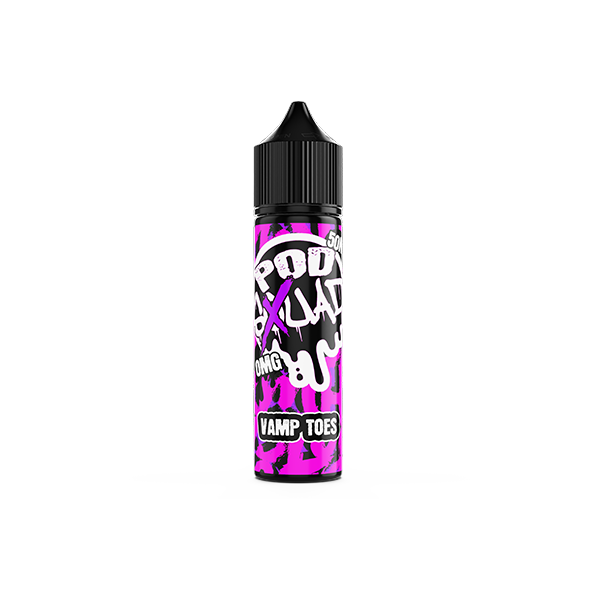 0mg Pod Squad 50ml E-liquid (50VG/50PG)