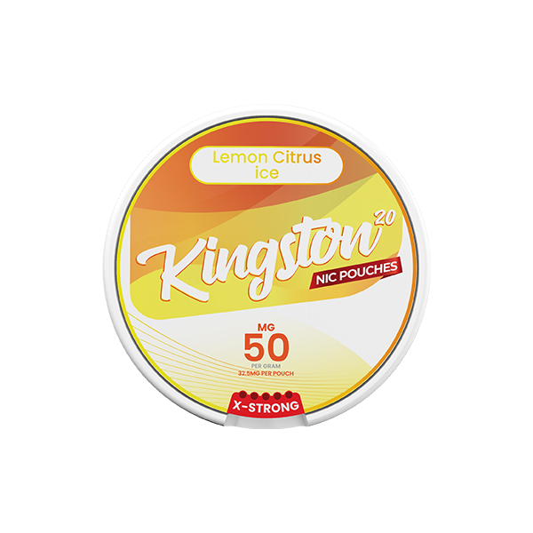 50mg Kingston Nicotine Pouches - 20 Pouches