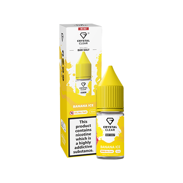 20mg Crystal Clear Nic Salt 10ml (50VG/50PG)