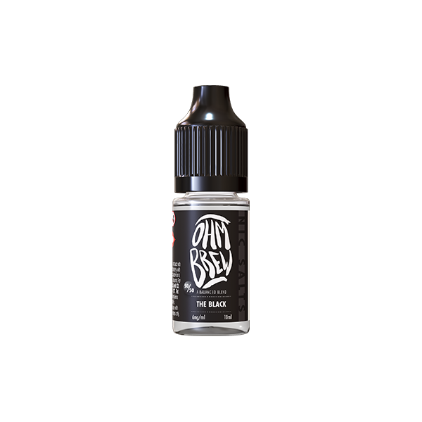 18mg Ohm Brew Balanced Blend 10ml Nic Salts (50VG/50PG)