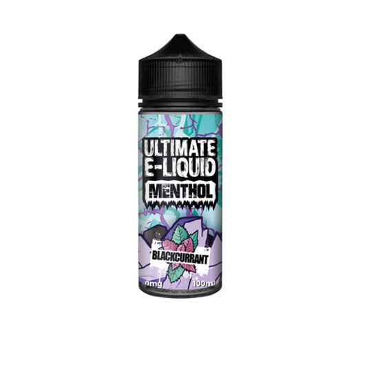 Ultimate E-liquid Menthol by Ultimate Puff 100ml Shortfill 0mg (70VG/30PG)