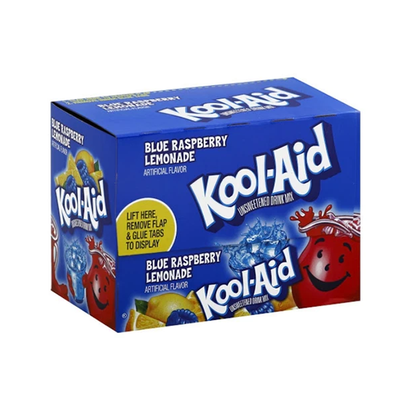 USA Kool-Aid Unsweetened Drink Mix - 48 Packets - Past / Best Before date