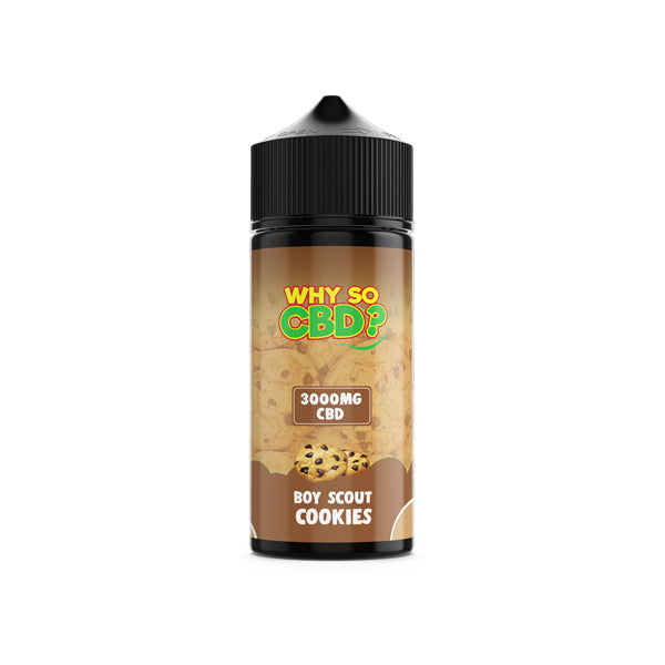 Why So CBD? 3000mg Full Spectrum CBD E-liquid 120ml