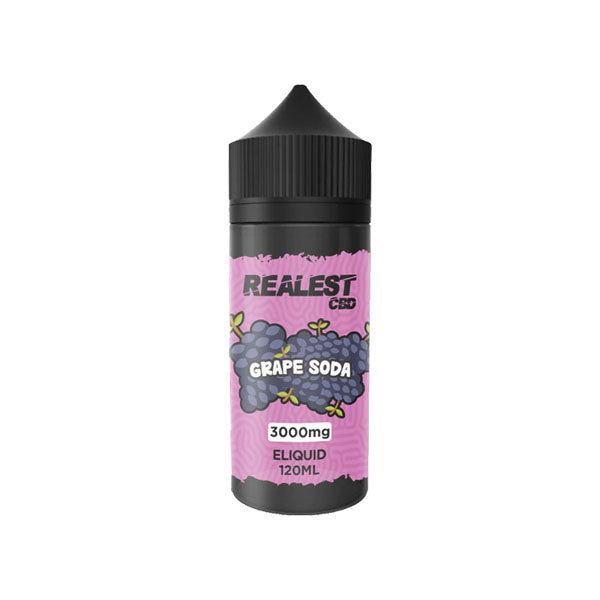 Realest CBD 3000mg Broad Spectrum CBD E-Liquid 120ml (BUY 1 GET 1 FREE)