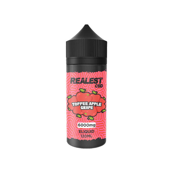 Realest CBD 6000mg Broad Spectrum CBD E-Liquid 120ml (BUY 1 GET 1 FREE)