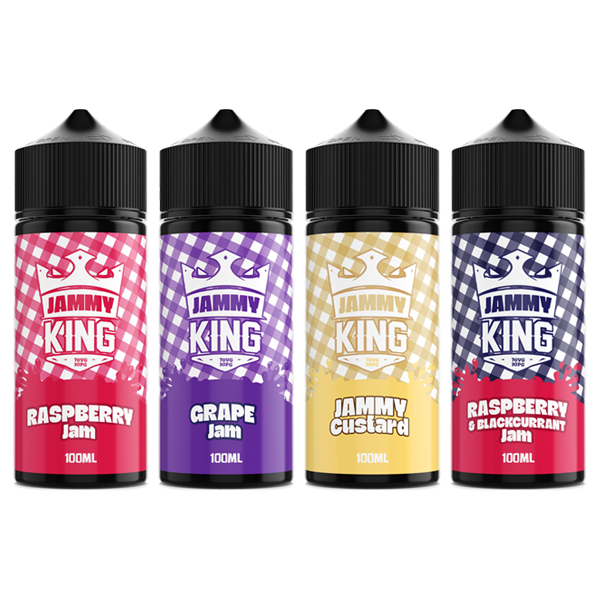 Jammy King 100ml Shortfill 0mg (70VG/30PG)