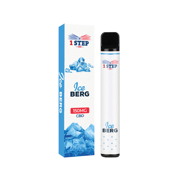 1 Step CBD 150mg CBD Disposable Vape Device